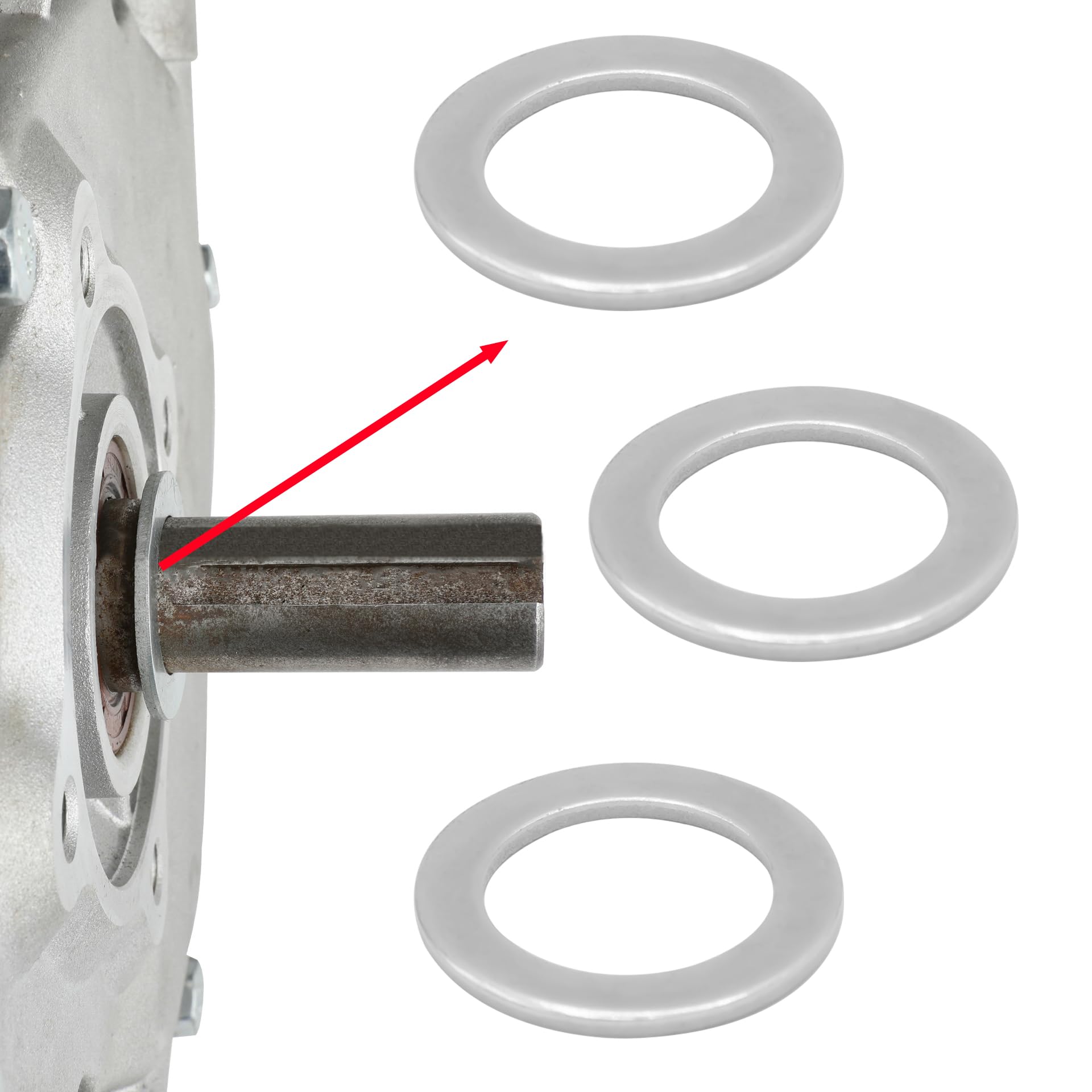 Clutch Spacer Shim for Mini Bike Go Kart 3/4 Shaft, for